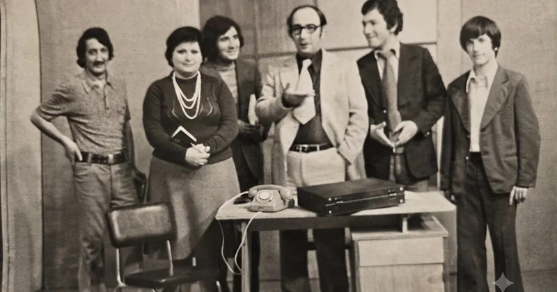 AzTV nin qızıl dövründən nadir kadr: “Səhər görüşləri”nin 1978 ci il çəkilişindən unudulmaz foto