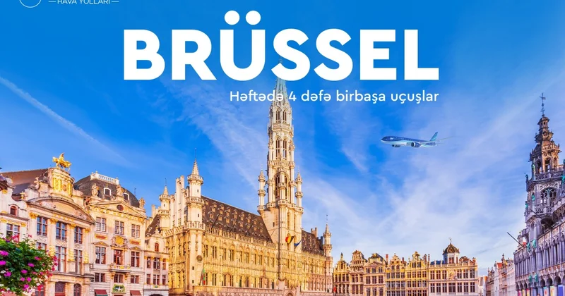 AZAL Brüsselə birbaşa uçuşlara başlayır