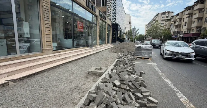 Bakı küçələrinin səkilərində hansı dəyişikliklər ediləcək? FOTO