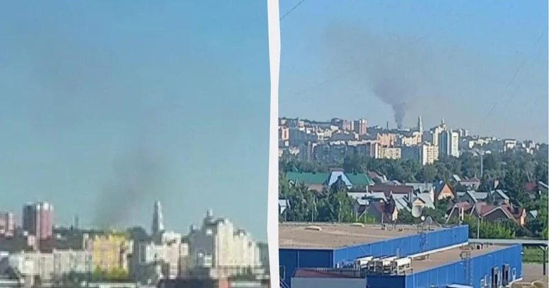Ukrayna Penzada hərbi müəssisəyə dron zərbəsi endirib, güclü yanğın baş verib