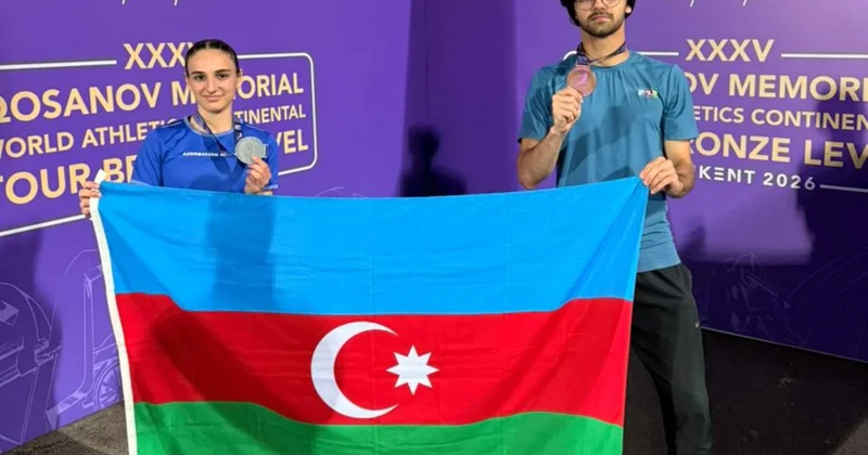 Atletlərimiz Qazaxıstanda medal qazandılar FOTO