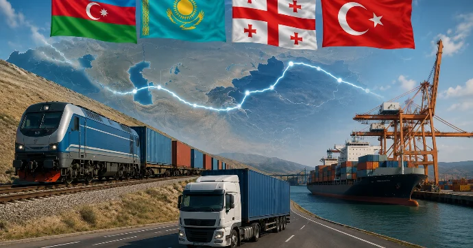 Dörd ölkənin əməkdaşlığı Orta Dəhlizin gələcəyini dəyişə bilər EKSPERT