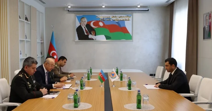 Глава МЧС Азербайджана встретился с новым генсеком МОГО