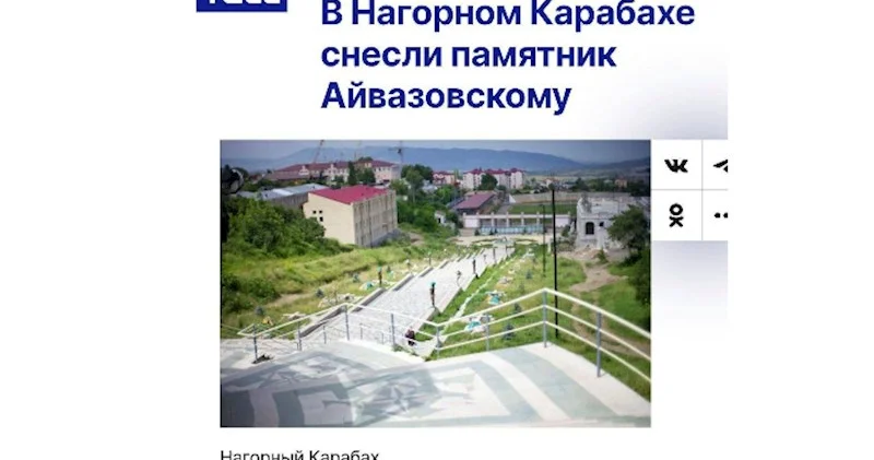 Bakı TASS ı geri addım atmağa məcbur etdi....