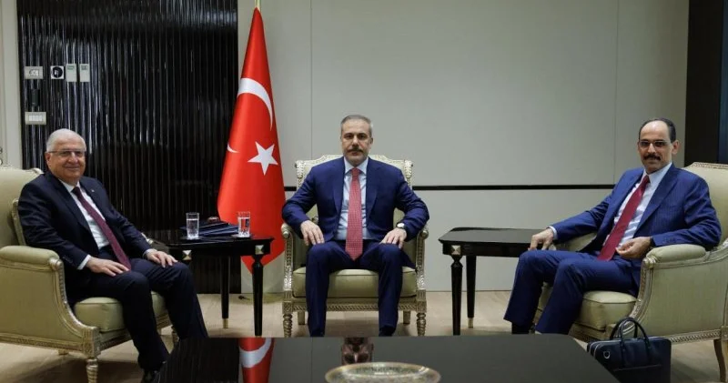 Hakan Fidan, Yaşar Gülər və İbrahim Kalın arasında mühüm görüş