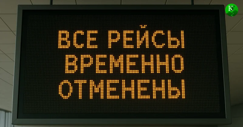 В аэропорту российского Сарысу введены ограничения на полеты