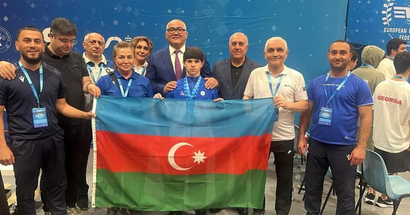 Azərbaycan komandası Avropa birinciliyində üçüncü olub
