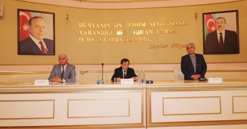 Qazaxda “Ümummilli Lider Heydər Əliyev milli dilimizin xilaskarıdır” mövzusunda tədbir keçirilib FOTOLAR