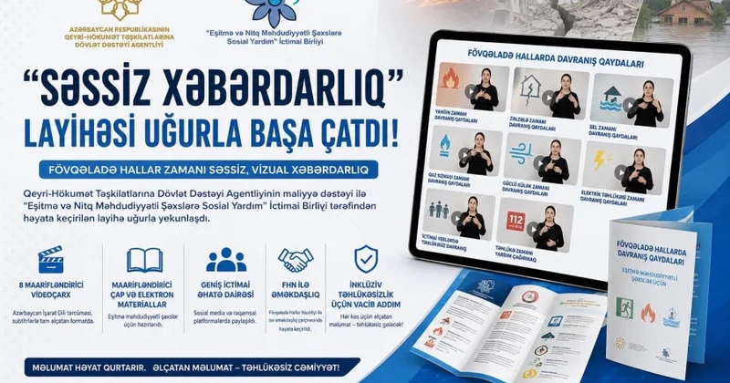 “Səssiz Xəbərdarlıq” layihəsi başa çatıb