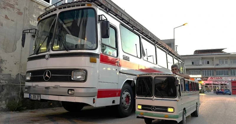 8 aya hazırladığı miniatür avtobus böyük marağa səbəb oldu