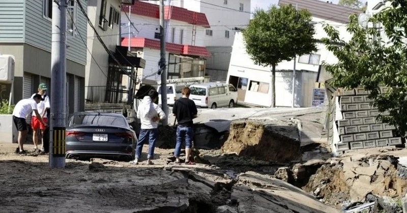 Daha bir ölkədə güclü zəlzələ oldu 5.8 bal KONKRET