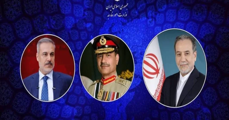 Əraqçi Asim Munir və Hakan Fidanla regiondakı vəziyyəti müzakirə edib