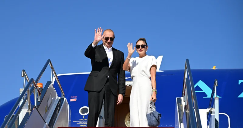 Prezident və xanımının Qırğızıstan səfərindən YENİ VİDEO