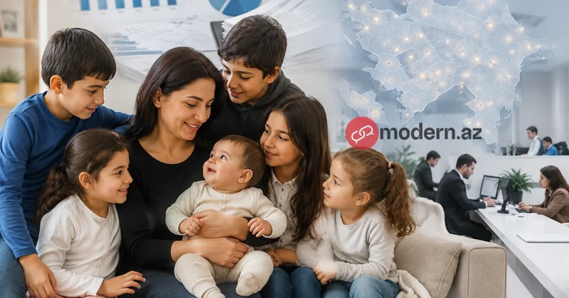 Azərbaycanda 5 dən çox uşağı olan qadınların ən çox olduğu RAYONLAR