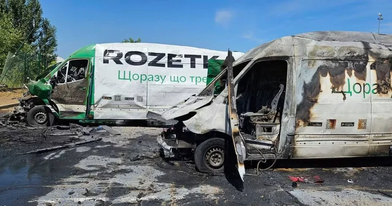 Rusiya Ukraynanın ən böyük onlayn satış şirkətinin anbarını VURDU