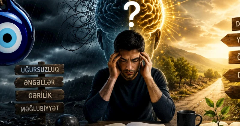 Həyatımızda ard arda gələn uğursuzluqlar: Bədnəzər, yoxsa beynimizin bizə xəbərdarlığı?