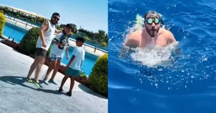 Elvin ailəsi ilə Misirdə Video