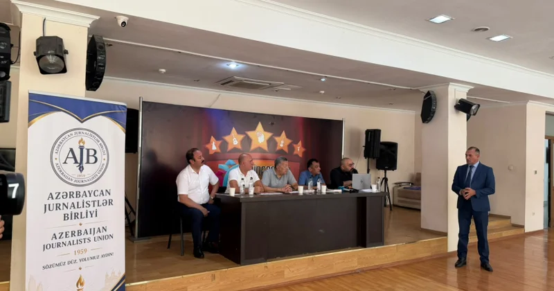 Media nümayəndələri Mingəçevirdə bir araya gəliblər...