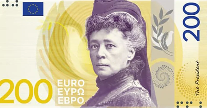 Praqalı Berta fon Zuttner avro əsginasında əks oluna bilər