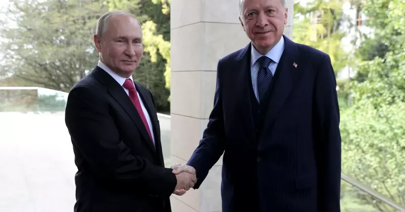 Путин проводит встречу с Эрдоганом
