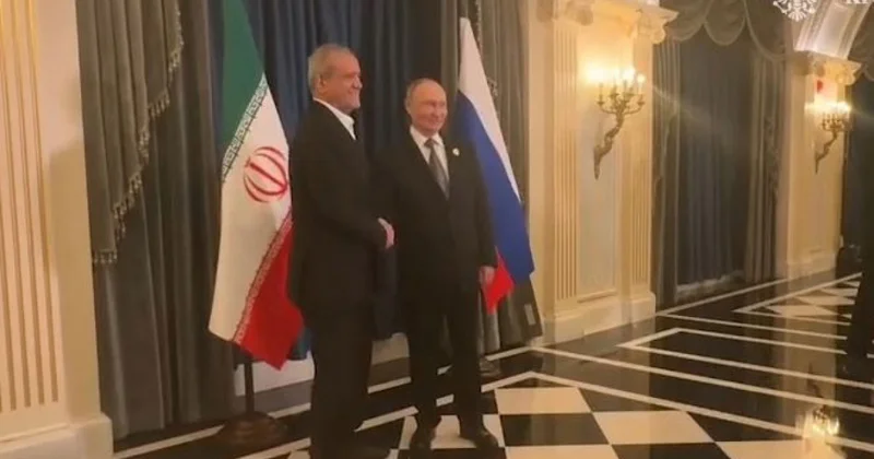 В Китае прошла встреча лидеров России и Ирана ВИДЕО