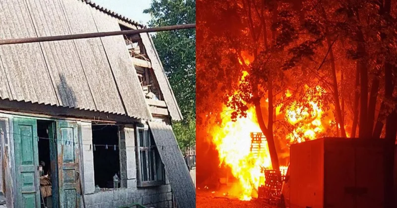 Rusiya Zaporojya və Xarkova hücum edib, ölənlər var