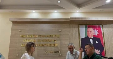 Milli Məclisin deputatı Nigar Məmmədova seçicilərlə görüşüb
