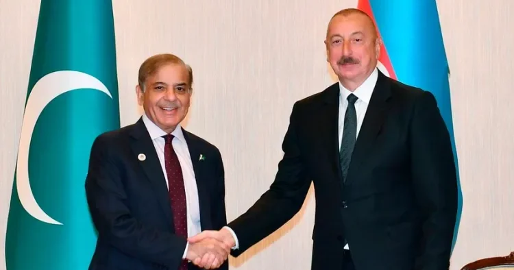 İlham Əliyevin Pakistanın Baş naziri ilə görüşü olub