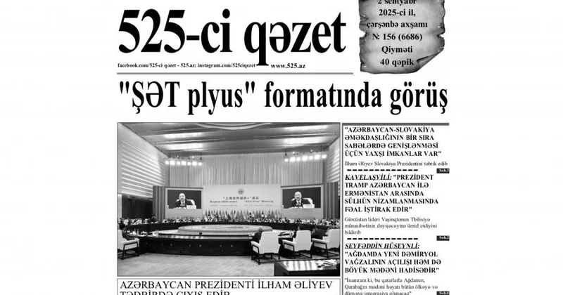 “”in 2 sentyabr sayında nələr var? ANONS
