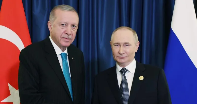 Ərdoğan Putinlə görüşüb: Sizi tezliklə ölkəmizdə gözləyirik” FOTO