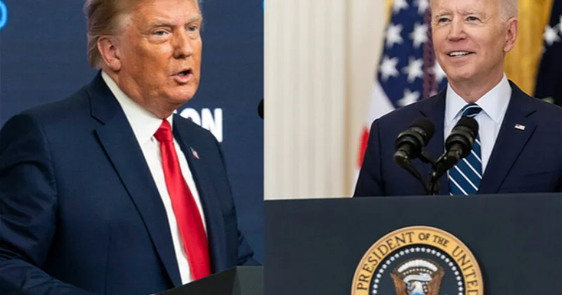 Рейтинги Трампа упали ниже минимума Байдена