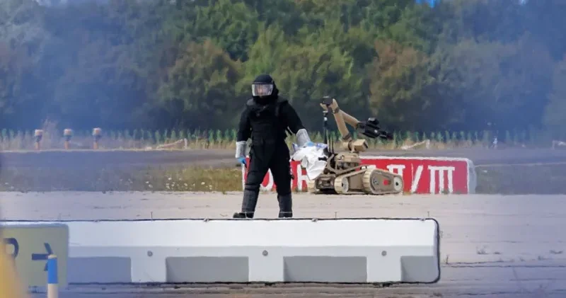 Almaniya Leypsiq hava limanına dron hücumunun arxasında Rusiyanın dayandığını bildirir