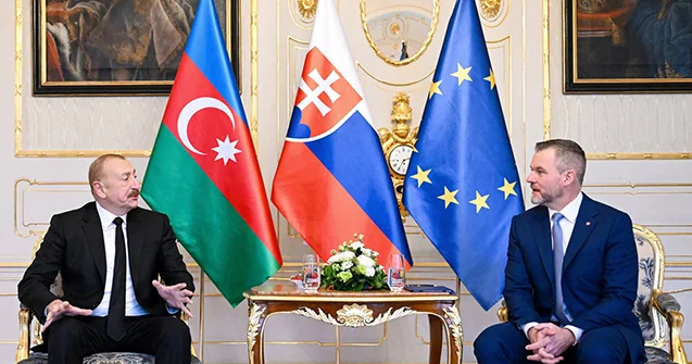 Prezident slovakiyalı həmkarını təbrik etdi