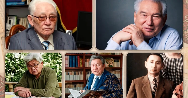 Qırğızıstanın ən böyük 5 yazıçısı Çingiz Aytmatov və digərləri