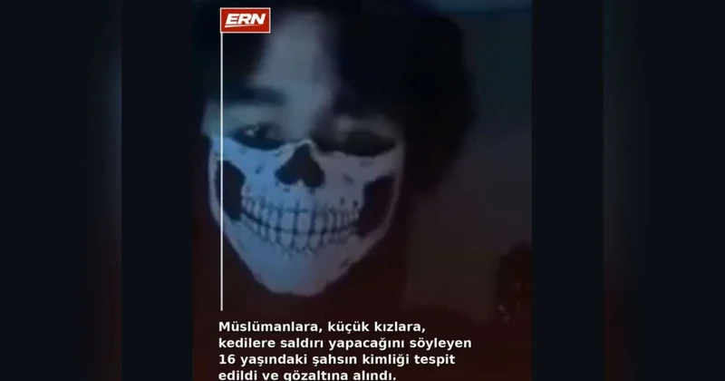 Uşaqlara və pişiklərə hücum etdiyini deyən maskalı pedofil saxlanıldı