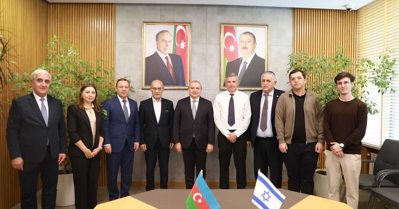İsrailin Bar İlan Universitetinin vitse prezidenti Zeev Zalevskinin rəhbərlik etdiyi nümayəndə heyəti BDU da