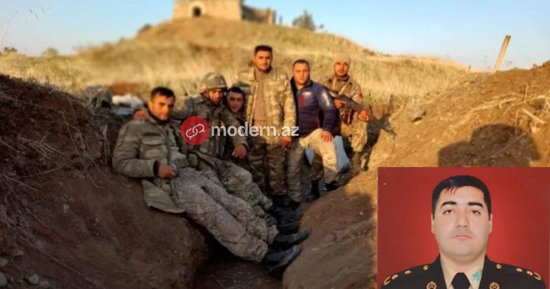 “Biz sevgimizi də səssiz yaşamışıq” Şəhid Orxan Əkbərovun son FOTOSU
