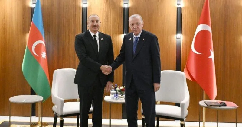 Prezident İlham Əliyevin Bişkekdə Rəcəb Tayyib Ərdoğanla görüşü olub