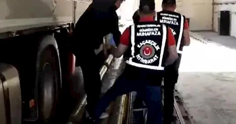 TIR ın altında gizlənib Türkiyədən qaçmaq istəyən jurnalist tutuldu Video
