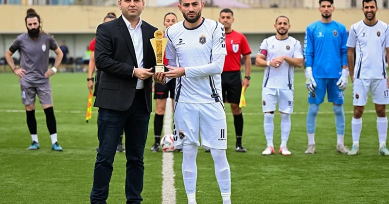 “Xankəndi”nin futbolçusu mükafatlandırıldı