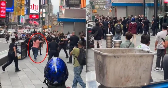 ABŞ nin Times meydanında silahlı hücum: 1 ölü, 1 yaralı