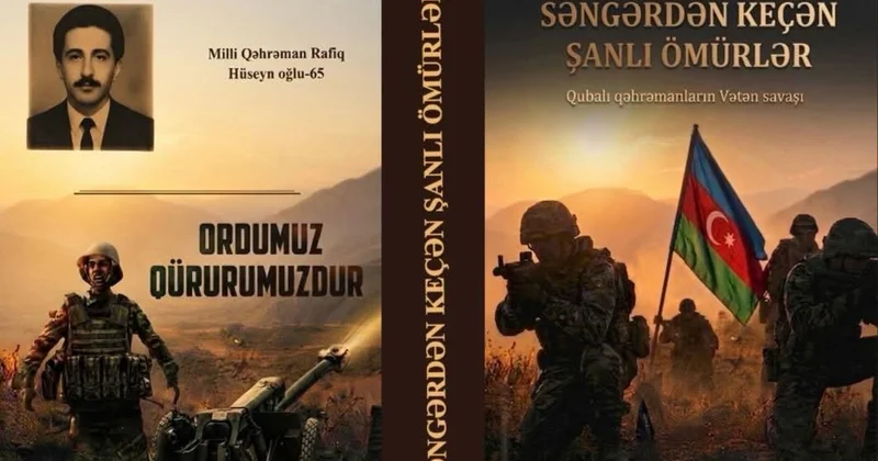 Səngərdən keçən şanlı ömürlər Qubalı qəhrəmanların Vətən savaşı adlı kitab çapdan çıxıb