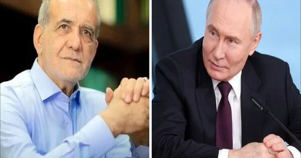 Pezeşkian Putinə təşəkkür etdi