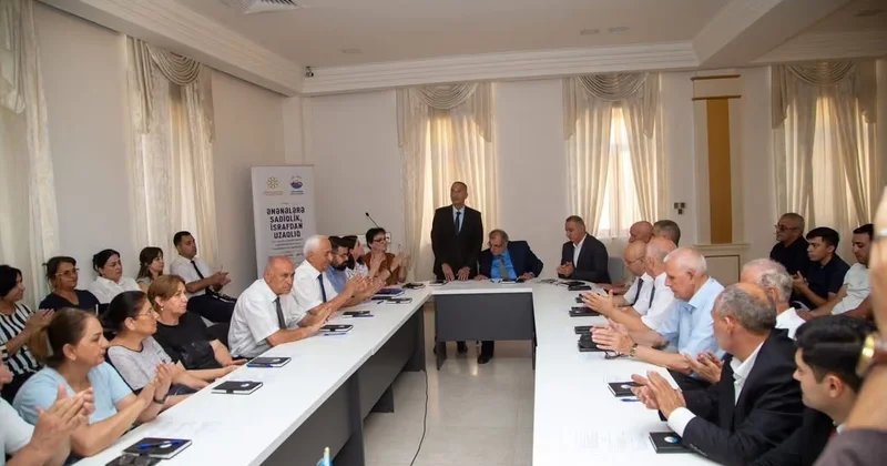 Salyanda toy və yas mərasimlərində israfçılığın qarşısının alınması müzakirə olunub