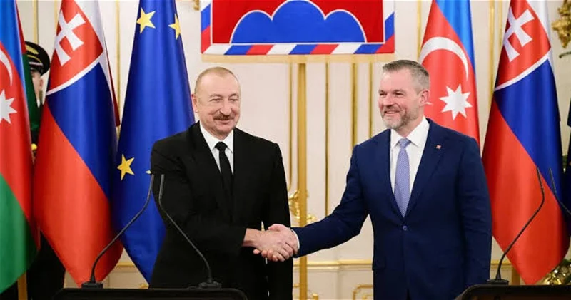 Ильхам Алиев направил письмо Петеру Пеллегрини