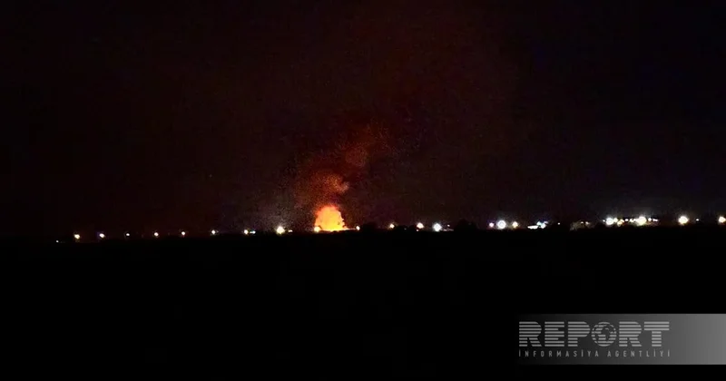 В Гёранбое произошел пожар, пострадавших нет