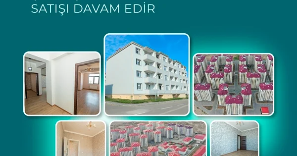 Sosial layihə çərçivəsində əlçatan və sərfəli mənzillərin satışı davam edir
