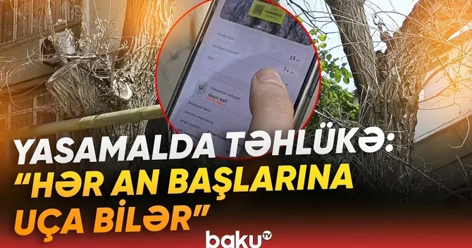 Yasamal sakinləri qorxu içində: Dəhşət saçan problemi kim həll etməlidir?
