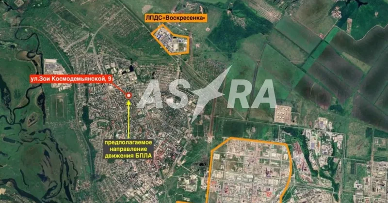 ASTRA: Поврежденный при атаке БПЛА дом в Новокуйбышевске находится в 3 км от НПЗ ФОТО