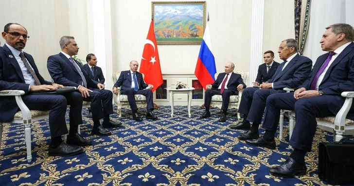 Встреча Путина и Эрдогана продлилась около 1,5 часа
